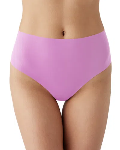 B.tempt'd By Wacoal B. Tempt'd By Wacoal B. Bare Hi Waist Thong In Smoky Grape