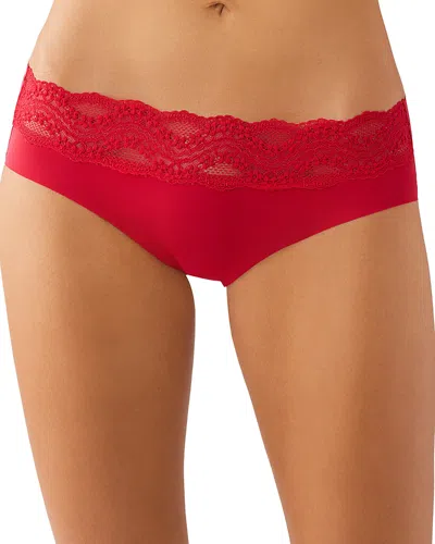 B.tempt'd By Wacoal B. Tempt'd By Wacoal B. Bare Hipster In Crimson Red