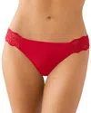 B.tempt'd By Wacoal B. Tempt'd By Wacoal B. Bare Thong In Crimson Red