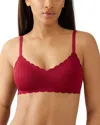 B.tempt'd By Wacoal B. Tempt'd By Wacoal B. Wow'd Lace Wire Free Bra In Red