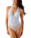 B.tempt'd By Wacoal B. Tempt'd By Wacoal Ciao Bella Thong Bodysuit In Heather