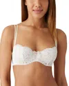 B.tempt'd By Wacoal Ciao Bella Underwire Balconette Bra In White