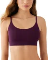 B.tempt'd By Wacoal B. Tempt'd By Wacoal Comfort Intended Daywear Bralette In Potent Purple
