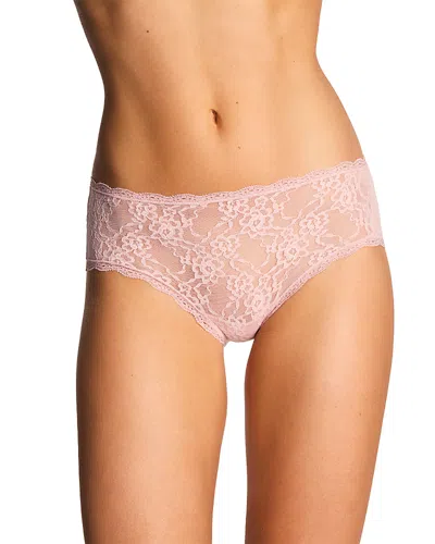 B.tempt'd By Wacoal B. Tempt'd By Wacoal Effortlessly Lace Hipster In Pink