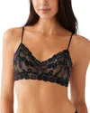 B.tempt'd By Wacoal B. Tempt'd By Wacoal Feeling Famous Bralette In Night/angel Wing