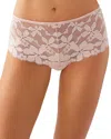 B.tempt'd By Wacoal B. Tempt'd By Wacoal Feeling Famous Tanga In Rose Smoke/white