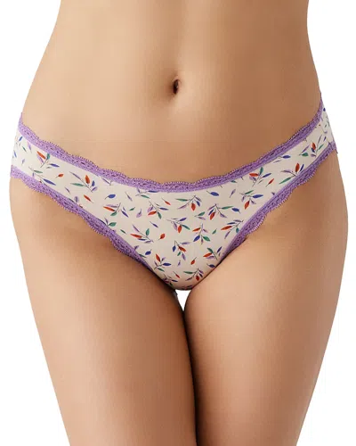 B.tempt'd By Wacoal Inspired Eyelet Bikini In Simply Petals