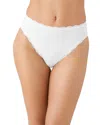B.tempt'd By Wacoal B. Tempt'd By Wacoal Inspired Eyelet Hi Leg Briefs In White