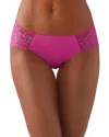 B.tempt'd By Wacoal B. Tempt'd By Wacoal It's On Lace Trim Thong In Fuchsia Red