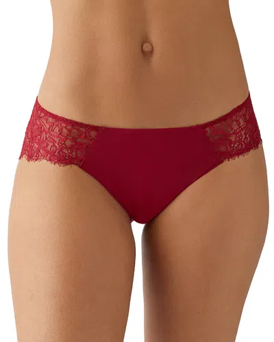 B.tempt'd By Wacoal B. Tempt'd By Wacoal It's On Lace Hipster In Red
