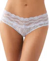 B.tempt'd By Wacoal B. Temptd By Wacoal Lace Kiss Hipster In Heather