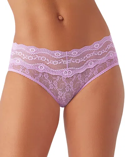 B.tempt'd By Wacoal B. Temptd By Wacoal Lace Kiss Hipster In Purple