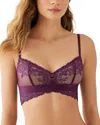 B.tempt'd By Wacoal B. Tempt'd By Wacoal Opening Act Bralette In Potent Purple