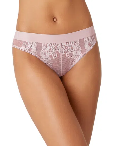 B.tempt'd By Wacoal Opening Act Cheeky Bikini In Blush Pink