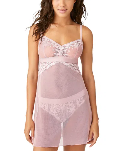 B.tempt'd By Wacoal Opening Act Chemise Nightgown In Blush Pink