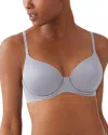 B.tempt'd By Wacoal Future Foundations Wire-free Plunge T-shirt Bra In Aleutian