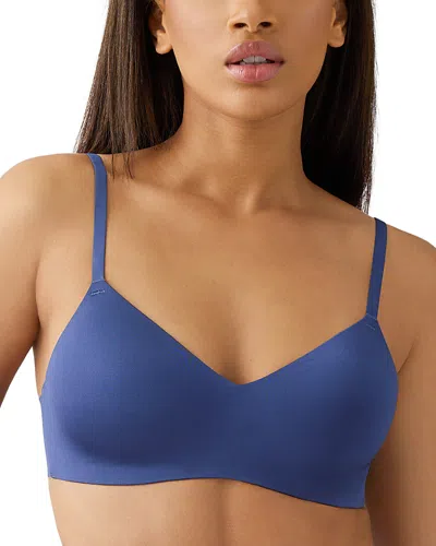 B.tempt'd By Wacoal B. Tempt'd By Wacoal Spotlight Wirefree T-shirt Bra In Blue