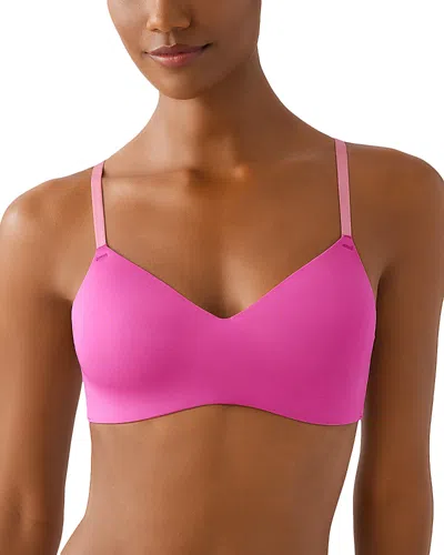 B.tempt'd By Wacoal B. Tempt'd By Wacoal Spotlight Wirefree T-shirt Bra In Fuchsia Red