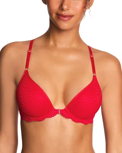 B.tempt'd By Wacoal B. Tempt'd By Wacoal Untamed Front Close Bra In Red