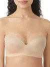 B.tempt'd By Wacoal Future Foundation Convertible Strapless Wireless Bra In Beige
