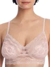 B.tempt'd By Wacoal B. Tempt'd By Wacoal Women's Lace Kiss Bralette In Beige
