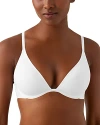 B.tempt'd By Wacoal Cotton To A Tee Plunge Underwire T-shirt Bra In White