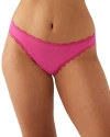 B.tempt'd By Wacoal B.bare Thong In Raspberry Rose