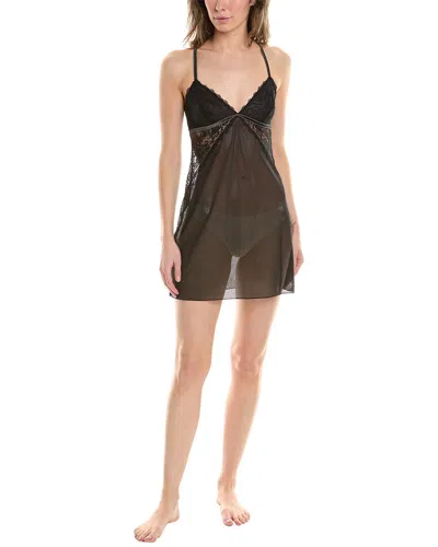 B.tempt'd By Wacoal B.temptd By Wacoal Lace Encounter Chemise In Black
