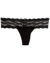 B.tempt'd By Wacoal B.temptd By Wacoal Lace Kiss Bikini In Blue