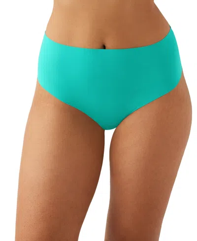 B.tempt'd By Wacoal B.bare Hi-waist Thong Underwear 979267 In Water Gard