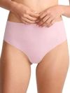 B.tempt'd By Wacoal B.bare High-waist Thong In Dawn Pink