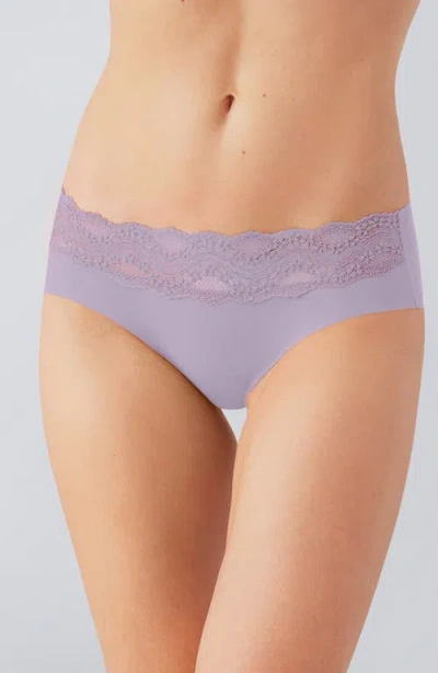 B.tempt'd By Wacoal B.bare Hipster Panties In Purple