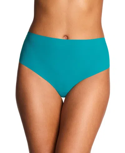 B.tempt'd By Wacoal B.bare Hi-waist Thong Underwear 979267 In Blue