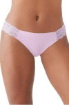 B.tempt'd By Wacoal B.bare Thong In Dawn Pink