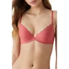 B.tempt'd By Wacoal B.wow'd Convertible Push-up Bra In Slate Rose
