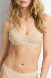 B.tempt'd By Wacoal B.wow'd Modern Wirefree Bra In Neutral