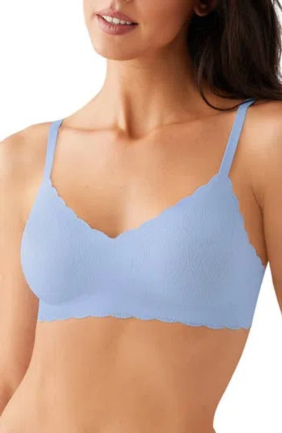 B.tempt'd By Wacoal B.wow'd Wireless Bra In Blue