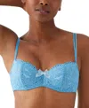 B.tempt'd By Wacoal Ciao Bella Balconette Bra 953144 In Cyaneus