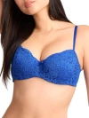 B.tempt'd By Wacoal Ciao Bella Balconette Bra In Surf Blue