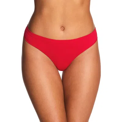B.tempt'd By Wacoal Comfort Intended Daywear Thong In Red