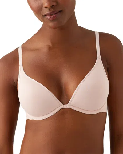 B.tempt'd By Wacoal Cotton To A Tee Contour Bra In 278-rose Smoke