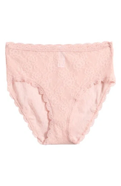 B.tempt'd By Wacoal Effortlessly Lace Hipster Panties In Blush Pink