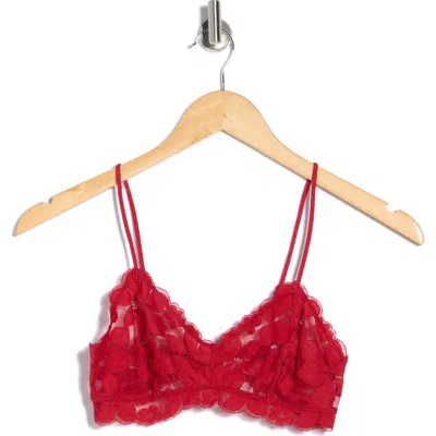 B.tempt'd By Wacoal Feeling Famous Bralette In Red