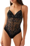 B.tempt'd By Wacoal B. Tempt'd By Wacoal Feeling Famous Bodysuit In Night/angel Wing