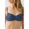 B.tempt'd By Wacoal Feeling Famous Underwire Balconette Bra In Blue