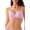 B.tempt'd By Wacoal B. Tempt'd By Wacoal Feeling Famous Balconette Bra In Pink Lavender/very Berry