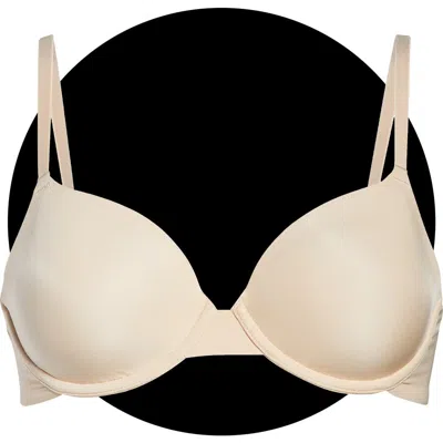 B.tempt'd By Wacoal Fit Underwire Bra In Sand