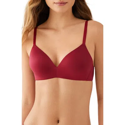 B.tempt'd By Wacoal Future Foundation Wireless T-shirt Bra In Rhubarb