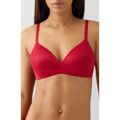 B.tempt'd By Wacoal Future Foundation Wireless T-shirt Bra In Pink