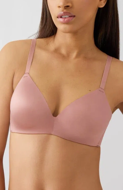 B.tempt'd By Wacoal Future Foundation Wireless T-shirt Bra In Blue